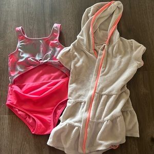 Bathing suit and cover up